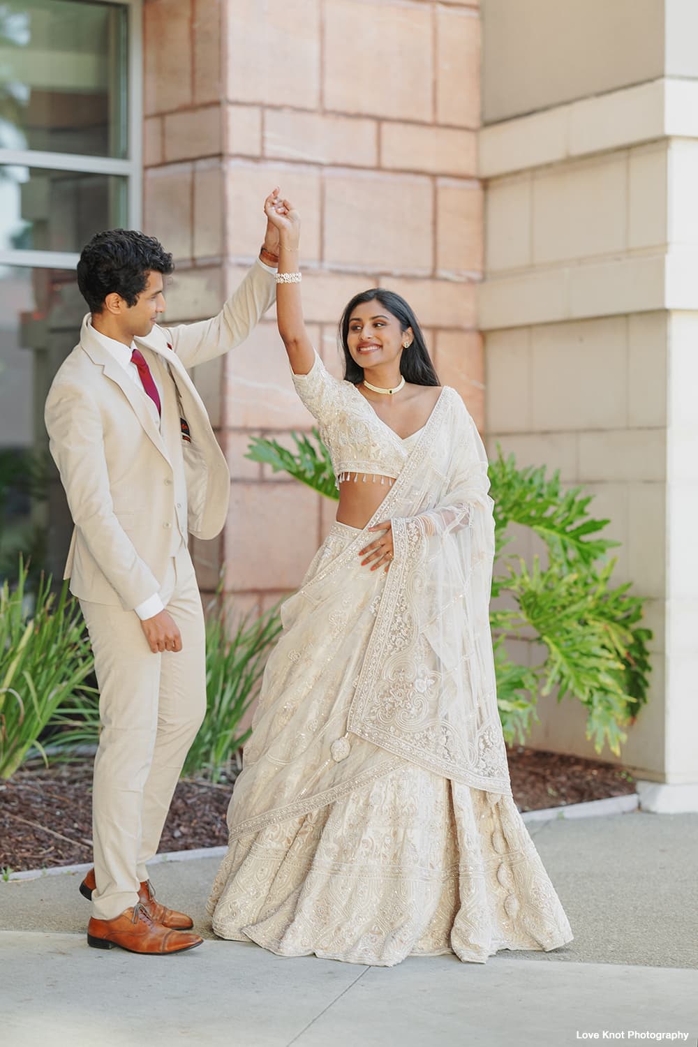 Caren and Samson dancing